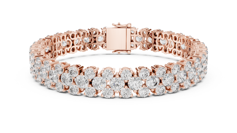 Bracelet GLBR-0017@7 - Rose Gold - Image
