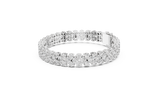 Bracelet GLBR-0017@7 - White Gold - Image