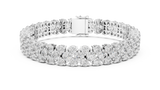 Bracelet GLBR-0017@7 - White Gold - Image