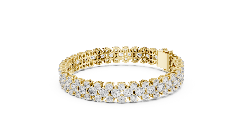 Bracelet GLBR-0017@7 - Yellow Gold - Image