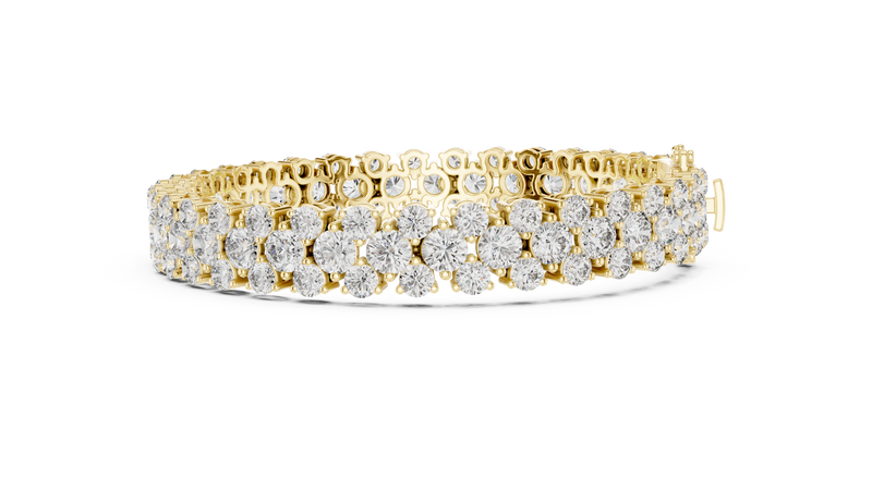 Bracelet GLBR-0017@7 - Yellow Gold - Image