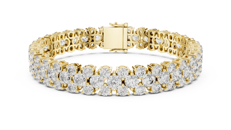 Bracelet GLBR-0017@7 - Yellow Gold - Image