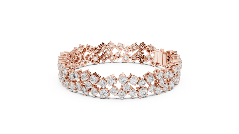 Bracelet GLBR-0019@7 - Rose Gold - Image