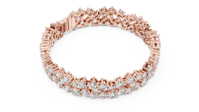Bracelet GLBR-0019@7 - Rose Gold - Image
