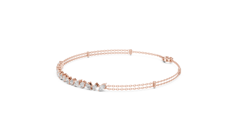 Bracelet GLBR-0020@7 - Rose Gold - Image