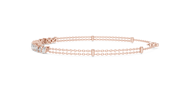 Bracelet GLBR-0020@7 - Rose Gold - Image