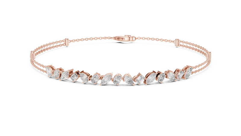 Bracelet GLBR-0020@7 - Rose Gold - Image