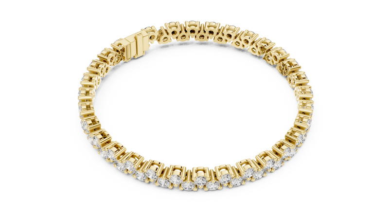 Bracelet GLBR-0021@7 - Yellow Gold - Image