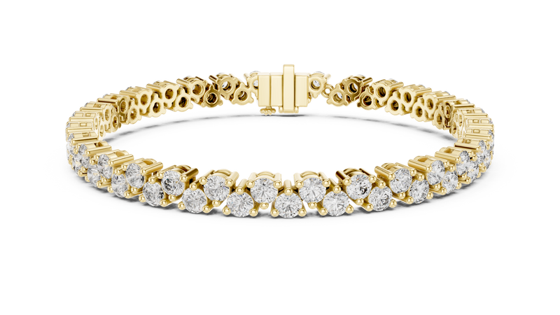 Bracelet GLBR-0021@7 - Yellow Gold - Image