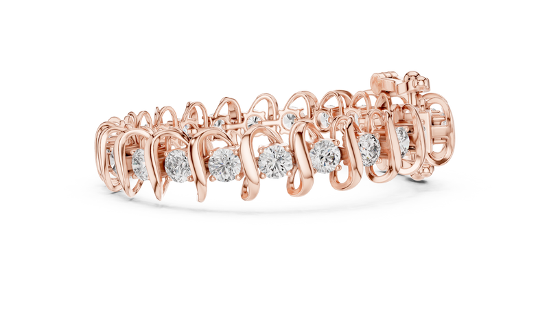 Bracelet GLBR-0022@7 - Rose Gold - Image