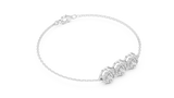 Bracelet GLBR-0023 - White Gold - Image