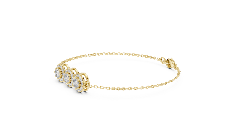 Bracelet GLBR-0023 - Yellow Gold - Image