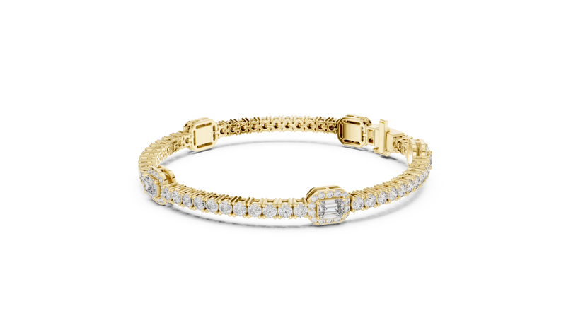 Bracelet GLBR-0024 - Yellow Gold - Image