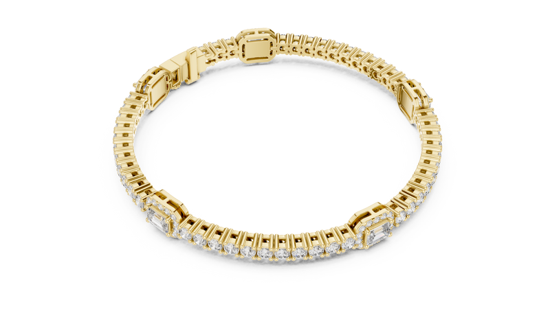 Bracelet GLBR-0024 - Yellow Gold - Image