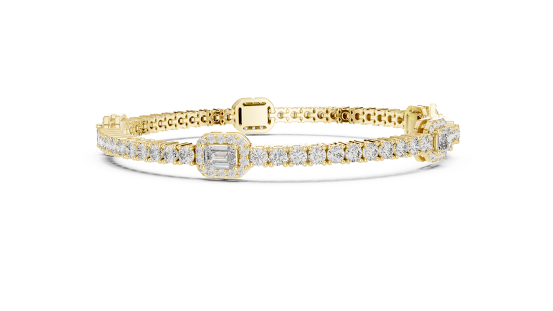Bracelet GLBR-0024 - Yellow Gold - Image