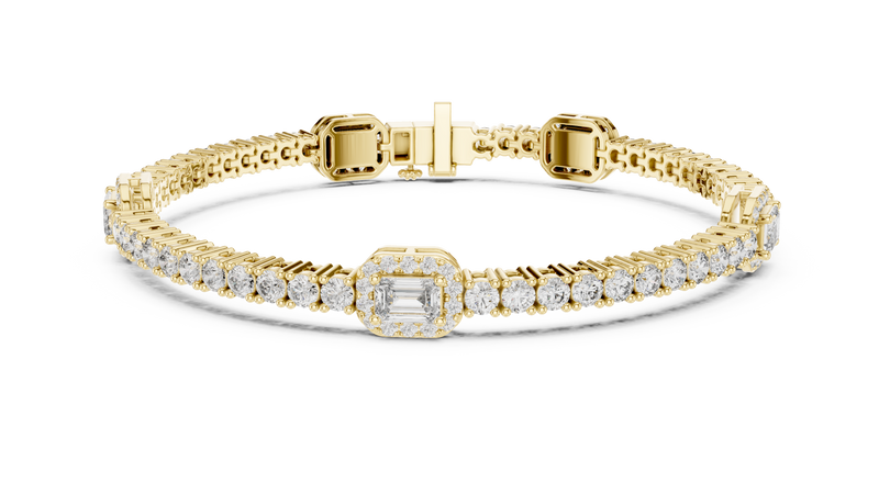 Bracelet GLBR-0024 - Yellow Gold - Image