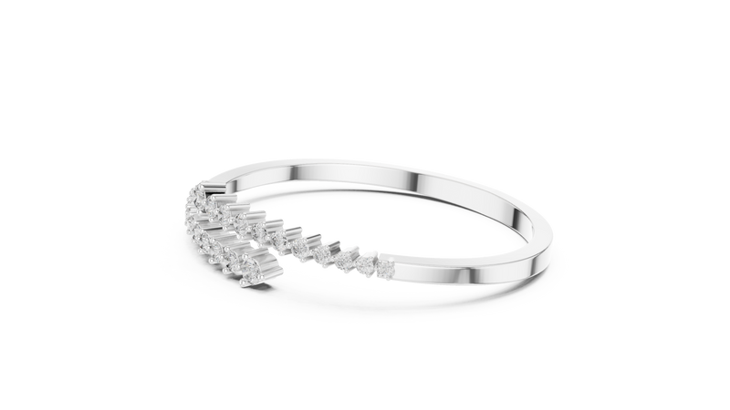Bracelet GLBR-0025 - White Gold - Image
