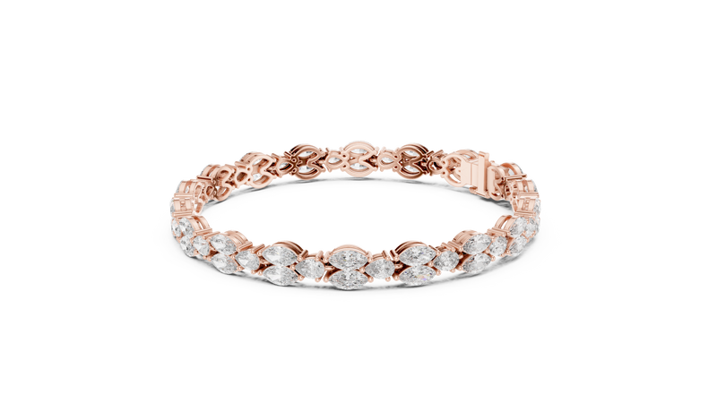 Bracelet GLBR-0028@7 - Rose Gold - Image