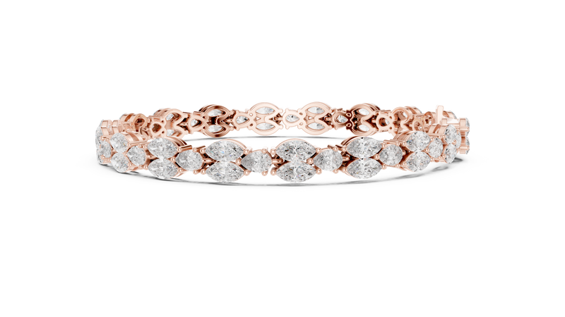 Bracelet GLBR-0028@7 - Rose Gold - Image