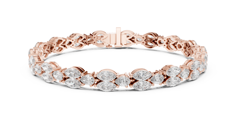 Bracelet GLBR-0028@7 - Rose Gold - Image