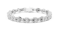 Bracelet GLBR-0028@7 - White Gold - Image