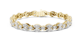 Bracelet GLBR-0028@7 - Yellow Gold - Image