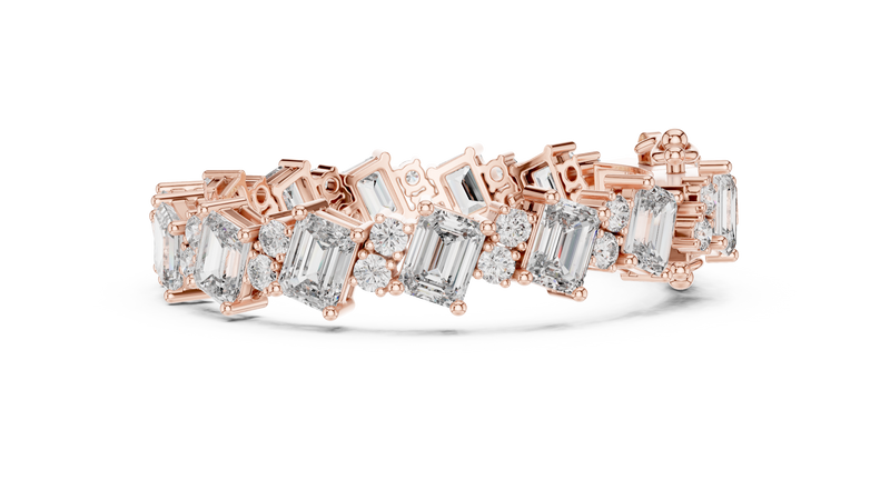 Bracelet GLBR-0029@7 - Rose Gold - Image