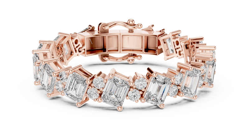 Bracelet GLBR-0029@7 - Rose Gold - Image