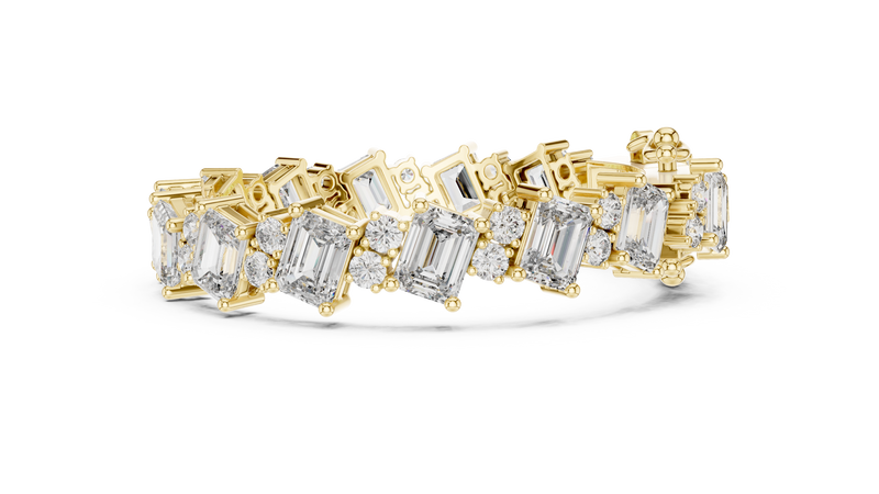 Bracelet GLBR-0029@7 - Yellow Gold - Image
