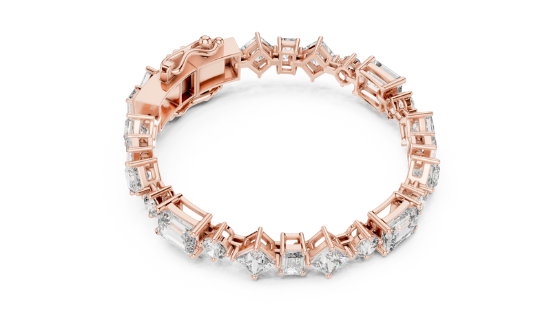 Bracelet GLBR-0030@7 - Rose Gold - Image