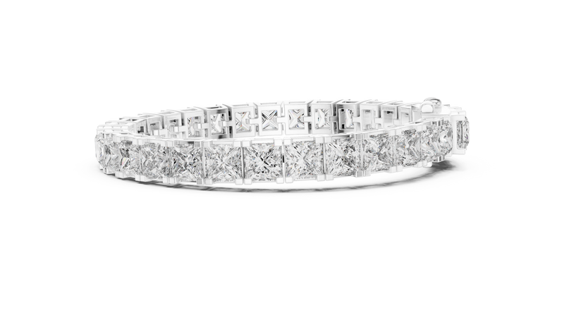 Bracelet GLBR-0031 - White Gold - Image
