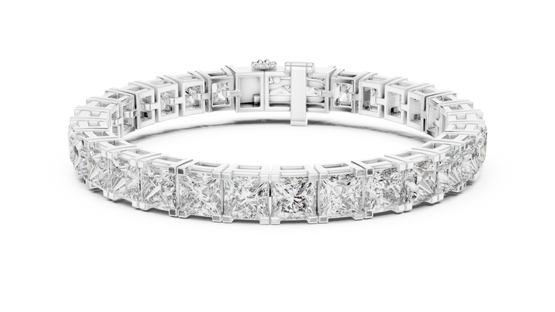 Bracelet GLBR-0031 - White Gold - Image
