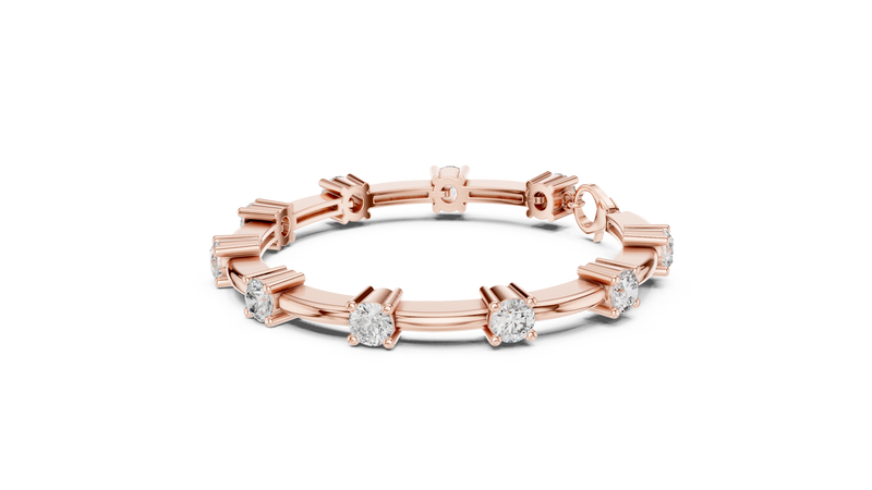 Bracelet GLBR-0032@7 - Rose Gold - Image