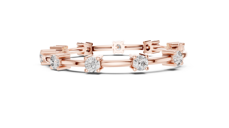 Bracelet GLBR-0032@7 - Rose Gold - Image
