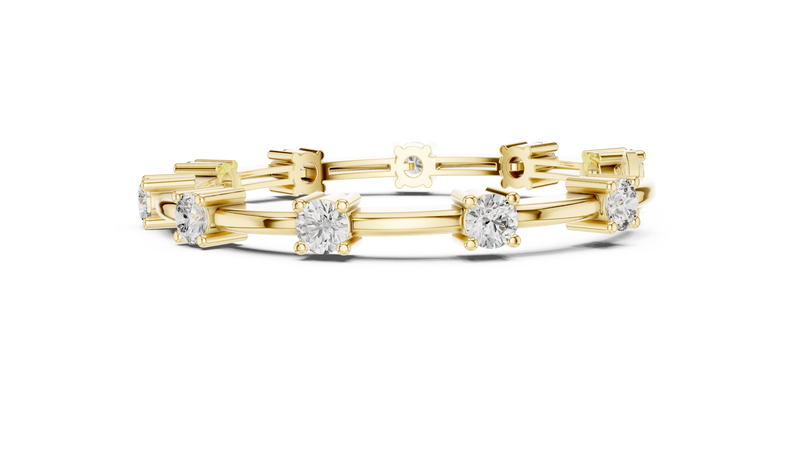 Bracelet GLBR-0032@7 - Yellow Gold - Image