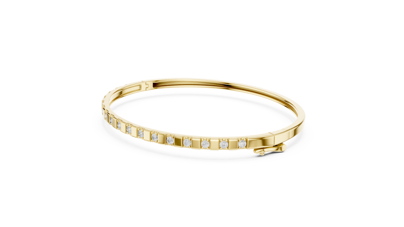Bracelet GLBR-0033@7 - Yellow Gold - Image