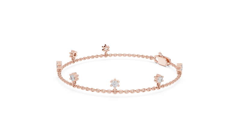 Bracelet GLBR-0034@7 - Rose Gold - Image