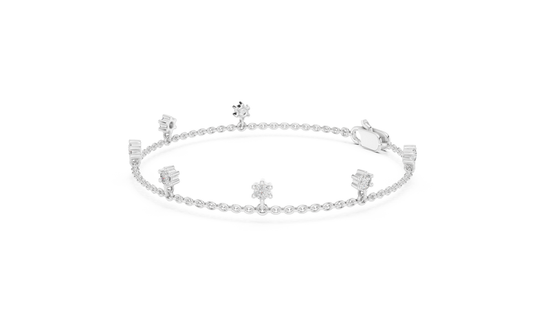 Bracelet GLBR-0034@7 - White Gold - Image