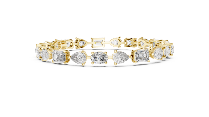 Bracelet GLBR-0035 - Yellow Gold - Image