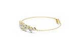 Bracelet GLBR-0037@7 - Yellow Gold - Image