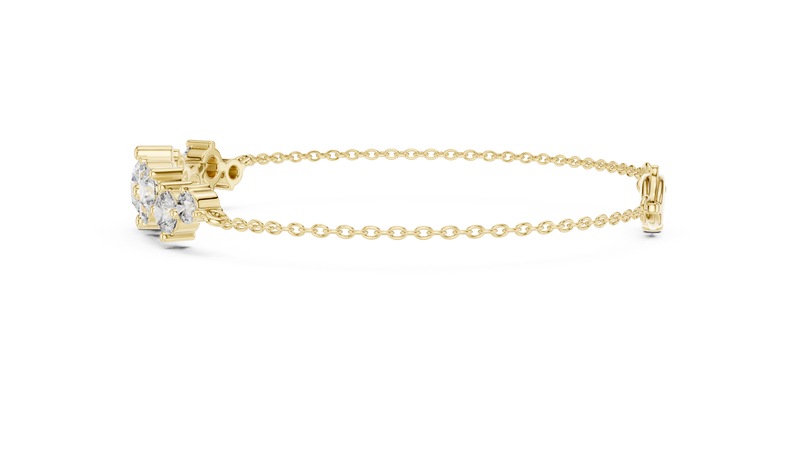 Bracelet GLBR-0037@7 - Yellow Gold - Image
