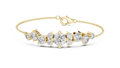 Bracelet GLBR-0037@7 - Yellow Gold - Image