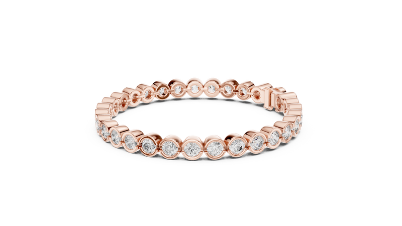 Bracelet GLBR-0038@7 - Rose Gold - Image
