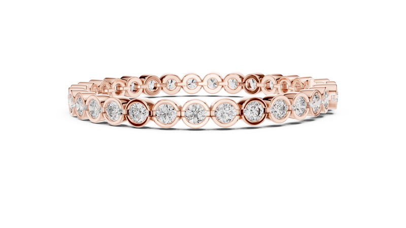 Bracelet GLBR-0038@7 - Rose Gold - Image