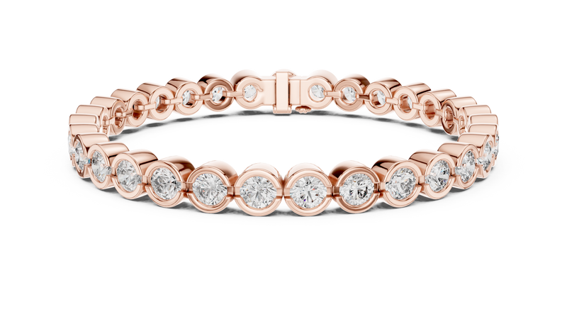 Bracelet GLBR-0038@7 - Rose Gold - Image