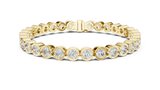 Bracelet GLBR-0038@7 - Yellow Gold - Image