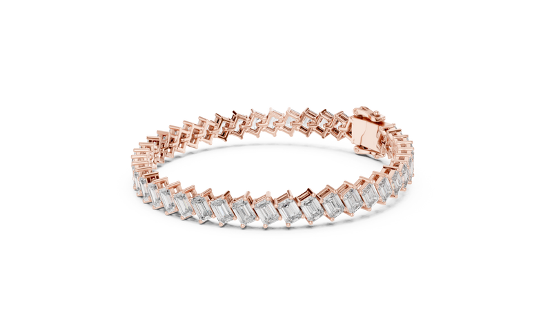 Bracelet GLBR-0039@7 - Rose Gold - Image