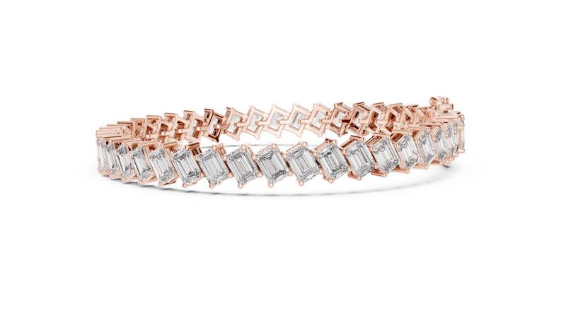Bracelet GLBR-0039@7 - Rose Gold - Image