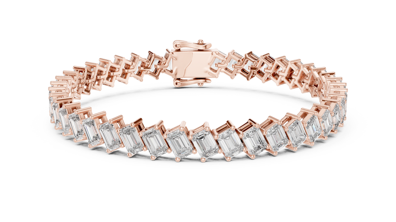 Bracelet GLBR-0039@7 - Rose Gold - Image