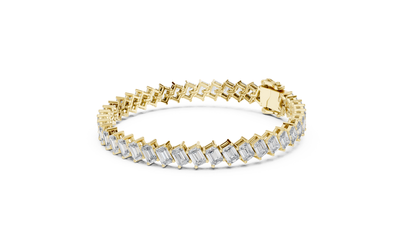 Bracelet GLBR-0039@7 - Yellow Gold - Image